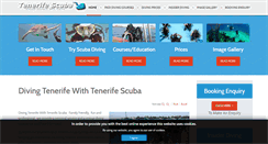 Desktop Screenshot of divingtenerifescuba.com